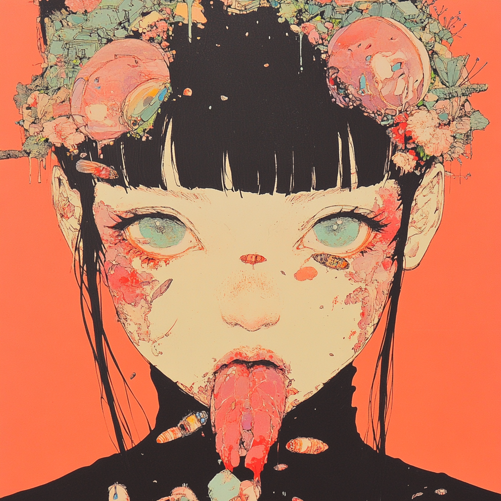 Niepokojący portret kobiety